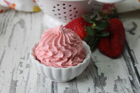 Freeze-Dried Strawberry Buttercream