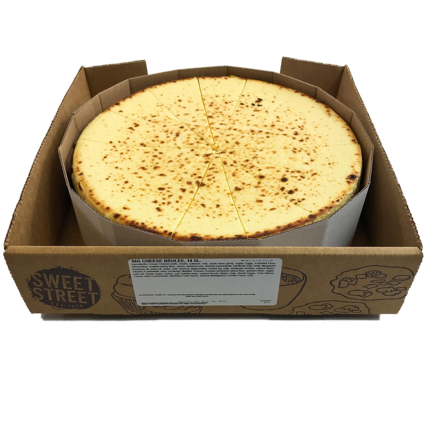 New York Brulee Style Cheesecake
